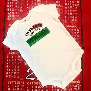 Italian Baby Onesie